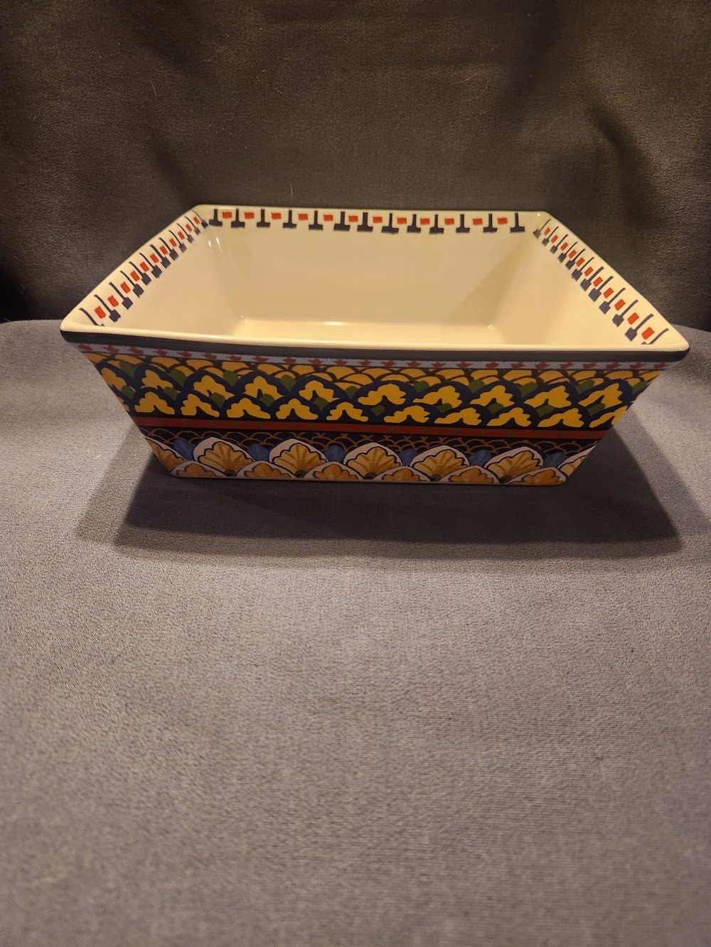 Williams Sonoma Sicily Stoneware Square Serving Dish